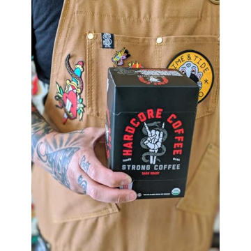 Hardcore Coffee Pods for Keurig - High Caffeine, Strong Flavor