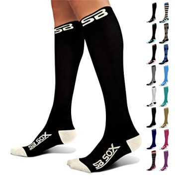 SB SOX Compression Socks (20-30mmHg) for Men & Women – Ideal for Daily Use, Enhanced Circulation, ...