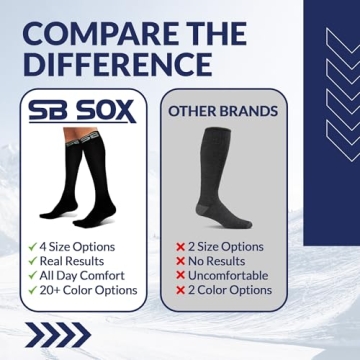 SB SOX Compression Socks for Better Blood Flow and Comfort