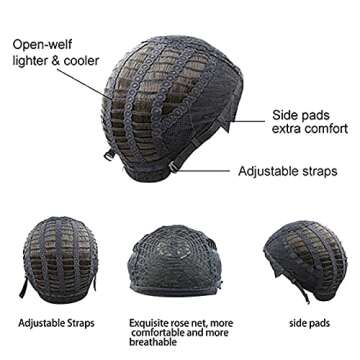 Kalyss 28 Inch Black Wig - Perfect for Cosplay and Daily Wear