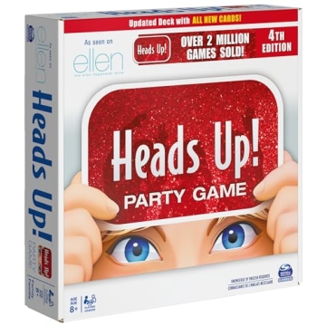 Spin Master Games Head's Up! Party Game 4th Edition