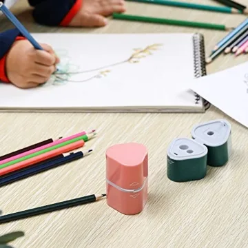 Mr. Pen 3-in-1 Pencil Sharpener for All Sizes