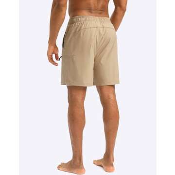G Gradual Mens Swim Trunks with Compression Liner