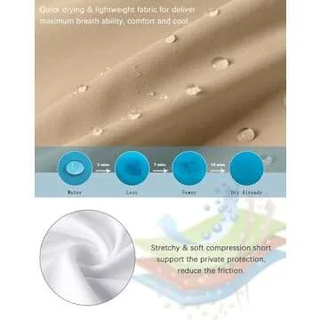 G Gradual Mens Swim Trunks with Compression Liner