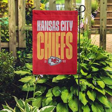 FOCO Kansas City Chiefs NFL Garden Flag for Fans