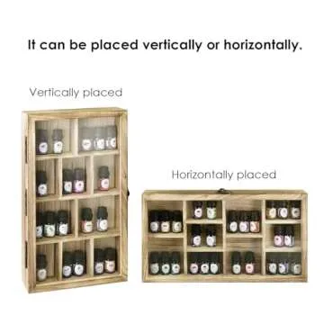 Stylish Ikee Design Display Case for Miniatures Showcase