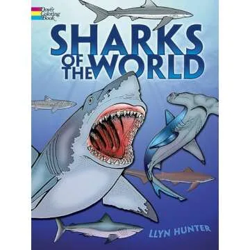 Sharks of the World Coloring Book (Dover Sea Life Coloring Books)