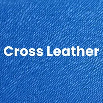 YALUXE Women's RFID Blocking Genuine Leather Multi Card Organizer Wallet with Zipper Pocket RFID Blo...