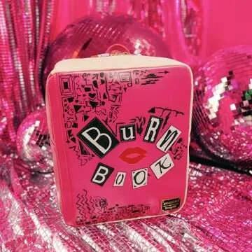 Loungefly Paramount: Mean Girls - Burn Book Mini-Backpack, Amazon Exclusive