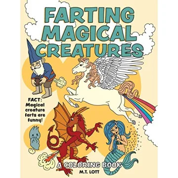 Farting Magical Creatures Coloring Book: A Hilarious Adventure for Creativity