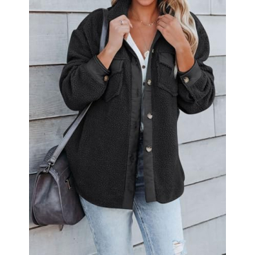 ZESICA Women's Winter Cozy Sherpa Fleece Jacket