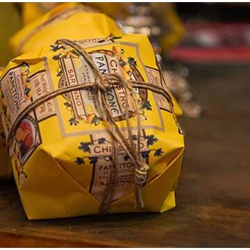 Panettone Lemon Cream in Easter Spring Collectible Tin Imported from Italy 750g