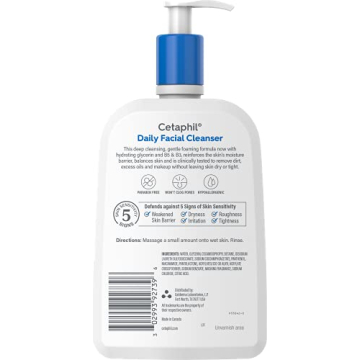 Cetaphil Gentle Foaming Face Wash Sensitive Oily Skin 20 oz