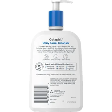 Cetaphil Gentle Foaming Face Wash Sensitive Oily Skin 20 oz