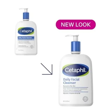 Cetaphil Gentle Foaming Face Wash Sensitive Oily Skin 20 oz