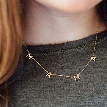Gold Mama Necklace - Elegant Jewelry Gifts for Moms