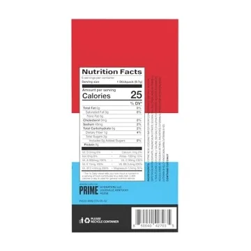 PRIME HYDRATION+ Sticks ICE POP Vegan Electrolyte Powder
