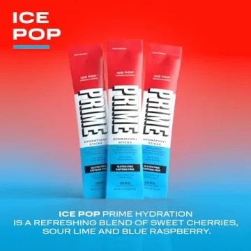 PRIME HYDRATION+ Sticks ICE POP Vegan Electrolyte Powder