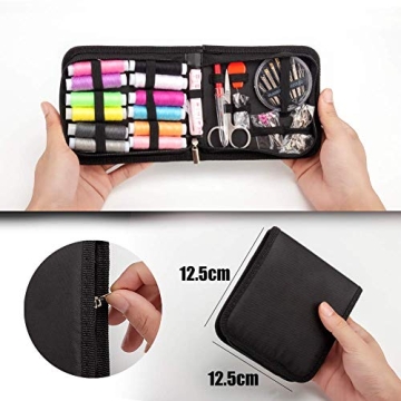 OFONE 72 PCS Sewing Kit for Adults Kids Travelers