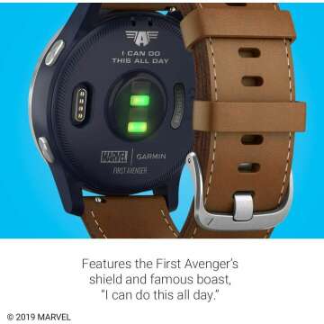 Garmin Captain America Smartwatch with Hero App