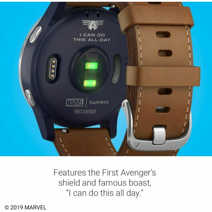 Garmin Captain America Smartwatch with Hero App