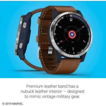 Garmin Captain America Smartwatch with Hero App