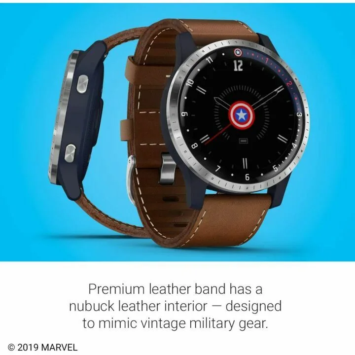 Garmin Captain America Smartwatch with Hero App