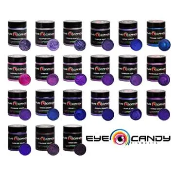 Dark Ube Mica Powder for Epoxy Resin Artwork - Eye Candy Pigments