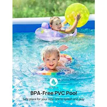 Best Inflatable Swimming Pool for Family Fun 118'' x 72''