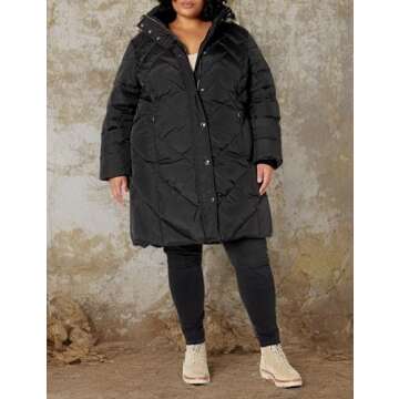 Stylish Plus Size Down Coat for Cozy Winter Wear