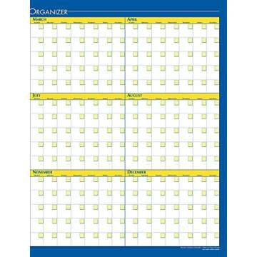 House of Doolittle Reversible 12 Month Wall Planner