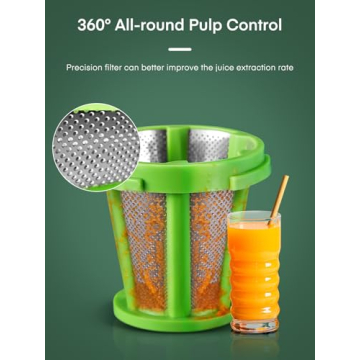 HOUSNAT Professional Celery Juicer - Easy Cold Press Juicing