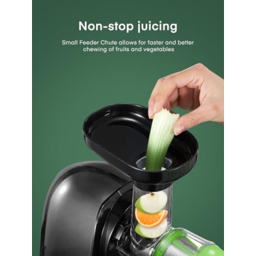 HOUSNAT Professional Celery Juicer - Easy Cold Press Juicing