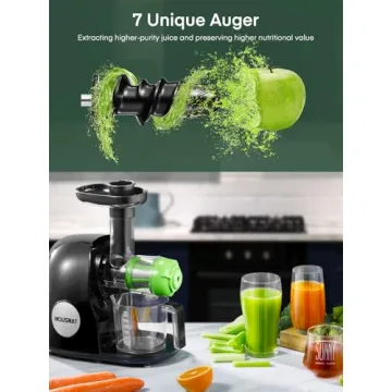 HOUSNAT Professional Celery Juicer - Easy Cold Press Juicing