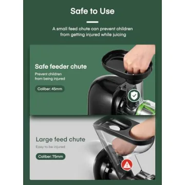 HOUSNAT Professional Celery Juicer - Easy Cold Press Juicing