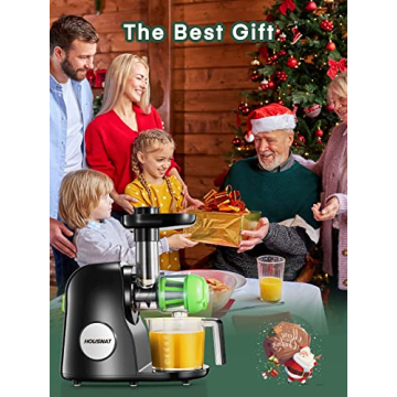 HOUSNAT Professional Celery Juicer - Easy Cold Press Juicing