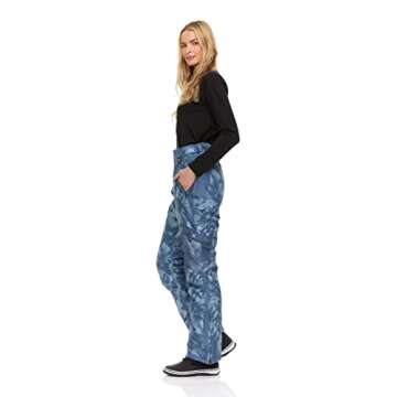 Arctic Quest Women's Snow Ski Pants Water Resistant Softshell Insulated Flare for Snowboarding Hikin...