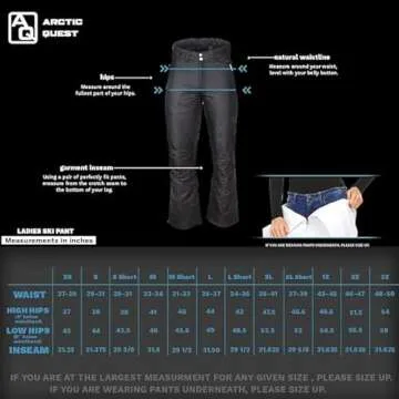 Arctic Quest Women's Snow Ski Pants Water Resistant Softshell Insulated Flare for Snowboarding Hiking Winter Outdoor Pants, Grey Tie Dye, Medium