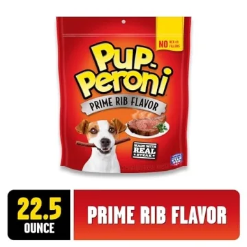 Pup-Peroni Prime Rib Flavor Dog Treats | Real Steak Snacks