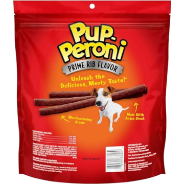 Pup-Peroni Prime Rib Flavor Dog Treats | Real Steak Snacks