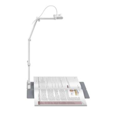 OKIOLABS OKIOCAM T-4K 8MP USB Document Camera for Teachers and Classroom, Online Teaching, Video Cal...