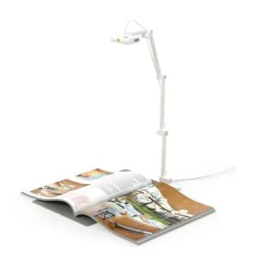 OKIOLABS OKIOCAM T-4K 8MP USB Document Camera for Teachers and Classroom, Online Teaching, Video Calling, Doc Camera for Mac PC Chromebook