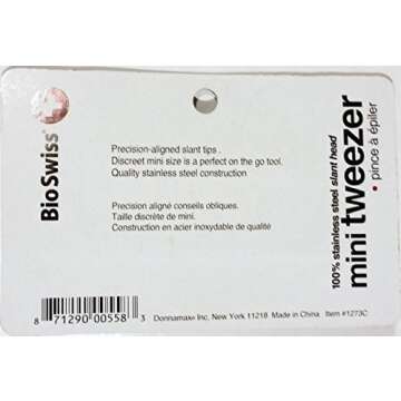 Bio Swiss Mini Tweezer, Red