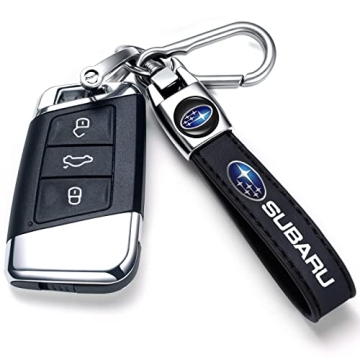Genaughty Stylish Genuine Leather Car Keychain for Everyone