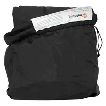 Rightline Gear 100R20 Range 2 Weatherproof Rooftop Cargo Carrier for Top of Vehicle, Attaches With o...