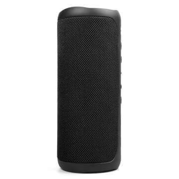 Wireless Waterproof Bluetooth Speaker - Portable Speaker Loud with Built-in Subwoofer and Tweeter, E...