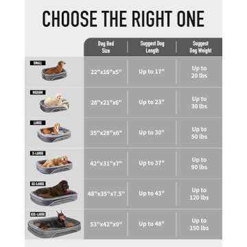 OhGeni Orthopedic Dog Bed Couch for X-Large Dogs with Memory Foam Support, Four-Sided Bolster Cushions, Soft Tear-Resistant Fabric, and Removable Machine Washable Plush Cover 42-Inch (Gray)