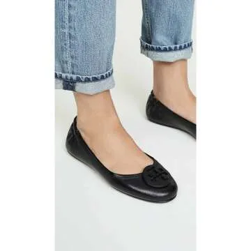Stylish Tory Burch Minnie Travel Ballet Flats