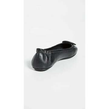 Stylish Tory Burch Minnie Travel Ballet Flats