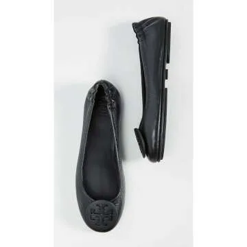 Stylish Tory Burch Minnie Travel Ballet Flats